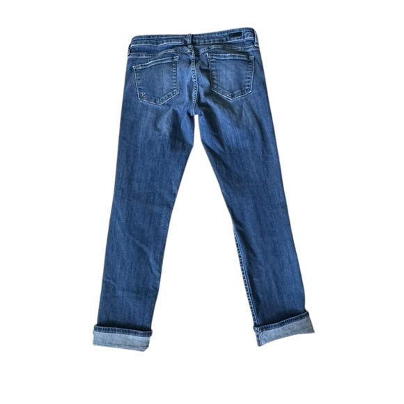 KUT from the Kloth Catherine Boyfriend Jeans Size 6 Distressed Rolled Hem - Picture 10 of 10